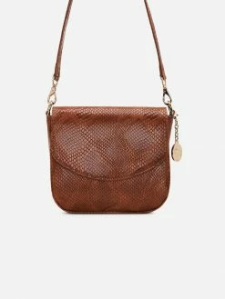 Svala Tashi Vegan Leather Shoulder & Crossbody Bag | Caramel Bags