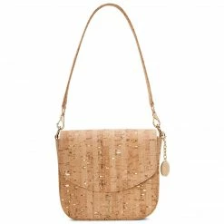 Svala Tashi Cork Vegan Shoulder & Crossbody Bag | Gold Speckled Bags