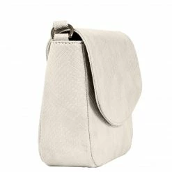 Svala Tashi Vegan Leather Crossbody Bag | Cream Bags