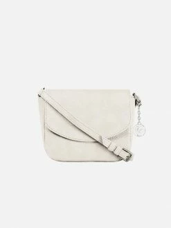 Svala Tashi Vegan Leather Crossbody Bag | Cream Bags