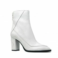 Sylven New York Almasi Apple Leather Vegan Boots | White Shoes