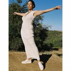 Sylven New York Mel Apple Leather Vegan Trainers | Sand & White 11 Sylven New York Mel Apple Leather Vegan Trainers | Sand & White