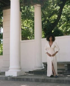 Taiyo Clothing Kiera Saved Deadstock Fabric Dress | Beige Plaid