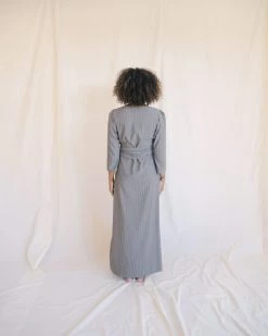 Taiyo Kiera Saved Deadstock Fabric Dress | Sencha Stripe 14 Taiyo Kiera Saved Deadstock Fabric Dress | Sencha Stripe