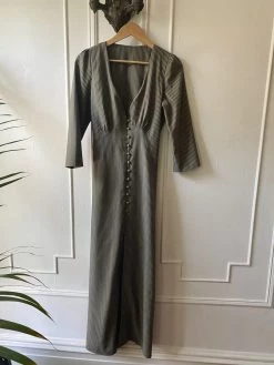 Taiyo Kiera Saved Deadstock Fabric Dress | Sencha Stripe 16 Taiyo Kiera Saved Deadstock Fabric Dress | Sencha Stripe