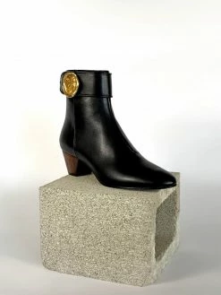 Taylor + Thomas Anita Vegan Leather Boots | Black