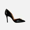 Taylor + Thomas Brigitte Vegan Leather Heel | Black