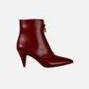 Taylor + Thomas Debbie Vegan Leather Boots | Bordeaux