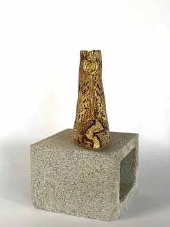 Taylor + Thomas Debbie Vegan Leather Boots | Golden Python Shoes