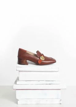 Taylor + Thomas Jane Vegan Leather Loafer | Saddle