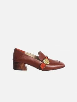 Taylor + Thomas Jane Vegan Leather Loafer | Saddle