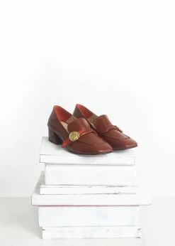 Taylor + Thomas Jane Vegan Leather Loafer | Saddle 9 Taylor + Thomas Jane Vegan Leather Loafer | Saddle