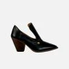 Taylor + Thomas Shoes Marianne Vegan Leather Court Shoe | Black