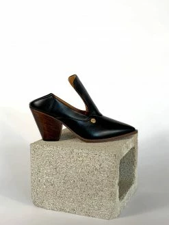 Taylor + Thomas Shoes Marianne Vegan Leather Court Shoe | Black