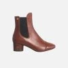Taylor + Thomas Patti Vegan Leather Chelsea Boot | Saddle Shoes