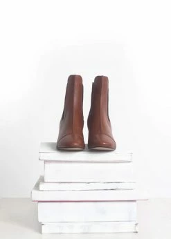 Taylor + Thomas Patti Vegan Leather Chelsea Boot | Saddle Shoes