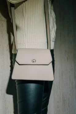 Thalie Bags Flore Desserto® Cactus Leather Vegan Crossbody | Beige