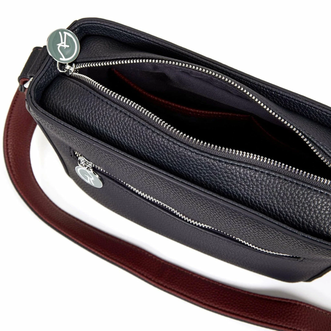 The Morphbag By GSK 3 Vegan Leather Bags In 1 | Navy & Burgundy 15 The Morphbag By GSK 3 Vegan Leather Bags In 1 | Navy & Burgundy