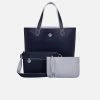 The Morphbag By GSK 3 Vegan Leather Bags In 1 | Blue & Grey