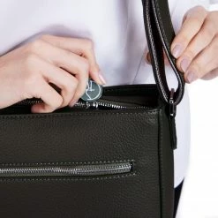 The Morphbag By GSK 3 Vegan Leather Bags In 1 | Forest Green & Metallic