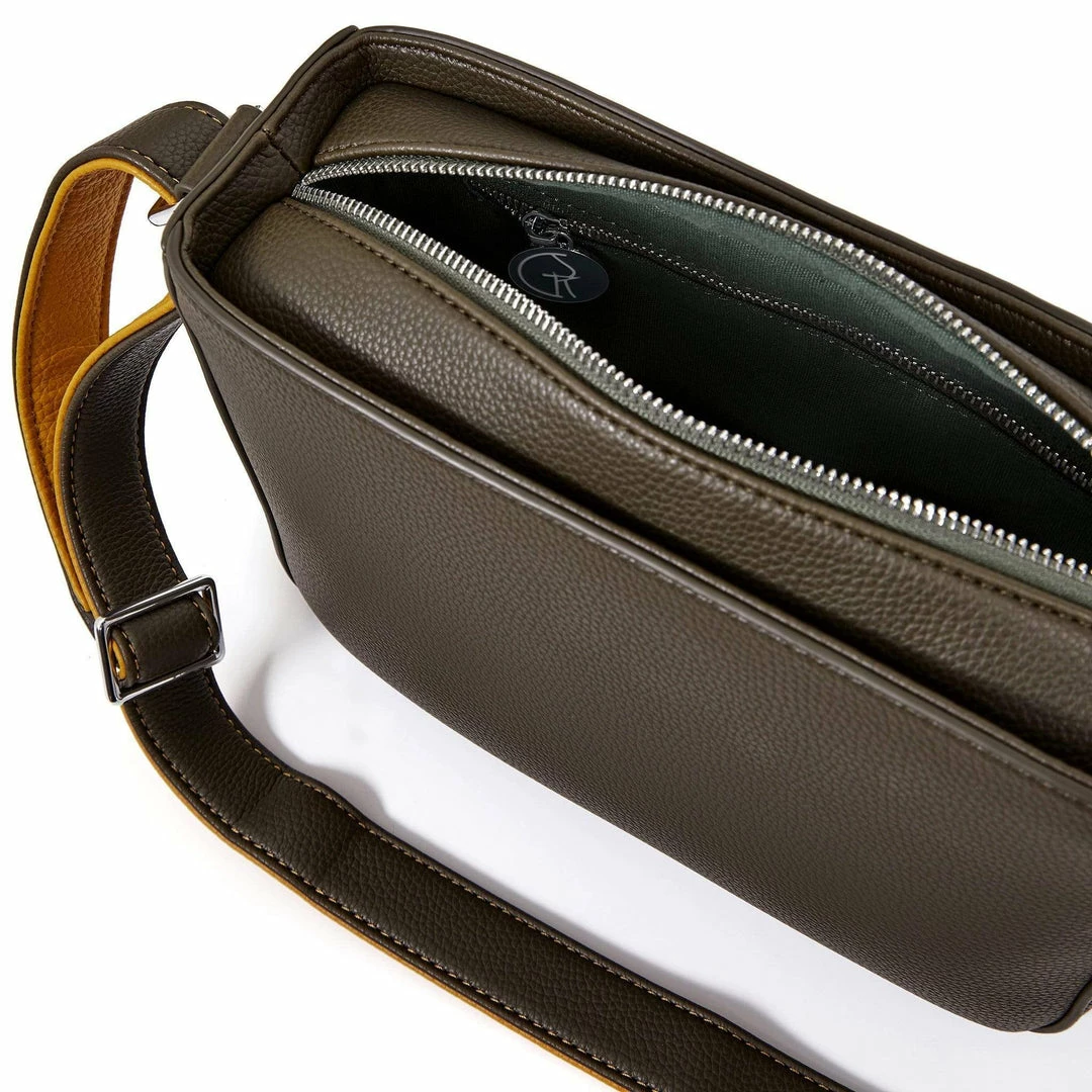 The Morphbag By GSK 3 Vegan Leather Bags In 1 | Green & Mustard 17 The Morphbag By GSK 3 Vegan Leather Bags In 1 | Green & Mustard