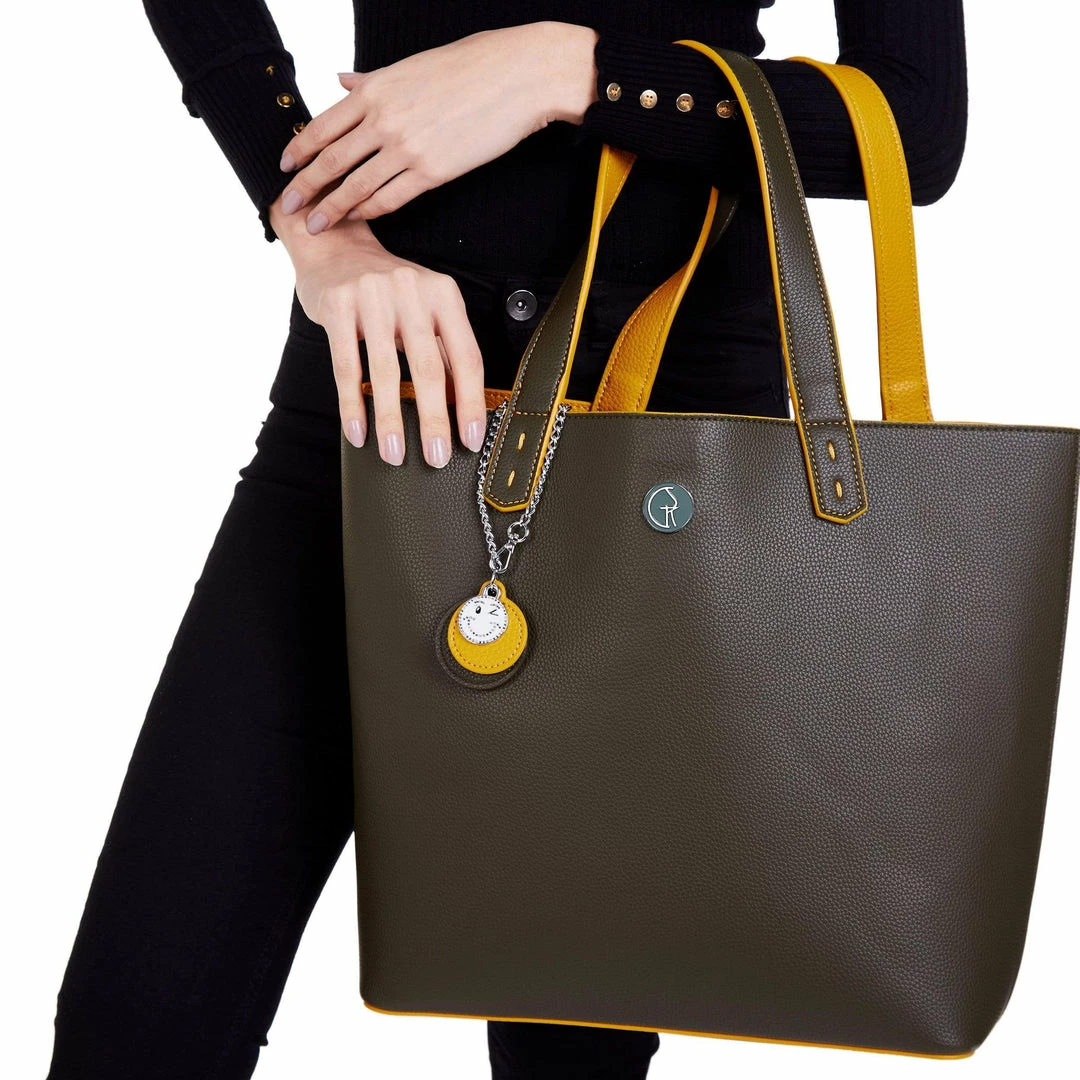 The Morphbag By GSK 3 Vegan Leather Bags In 1 | Green & Mustard 5 The Morphbag By GSK 3 Vegan Leather Bags In 1 | Green & Mustard