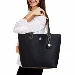 The Morphbag By GSK 3 Vegan Leather Bags In 1 | Black & Rose Gold