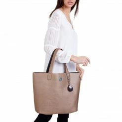 The Morphbag By GSK 3 Vegan Leather Bags In 1 | Black & Rose Gold