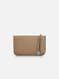 The Morphbag By GSK Bags Multi-Function Vegan Leather Clutch | Beige