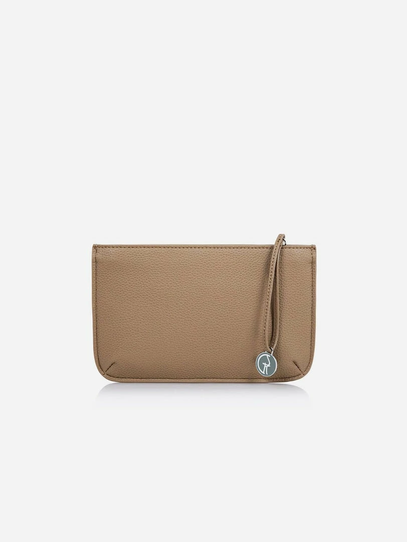 The Morphbag By GSK Bags Multi-Function Vegan Leather Clutch | Beige 3 The Morphbag By GSK Bags Multi-Function Vegan Leather Clutch | Beige
