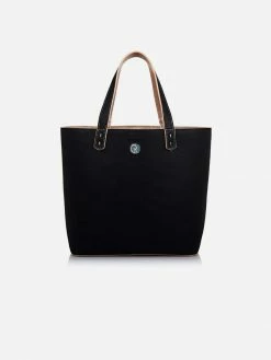 The Morphbag By GSK Reversible Vegan Leather Tote | Black & Rose Gold Bags
