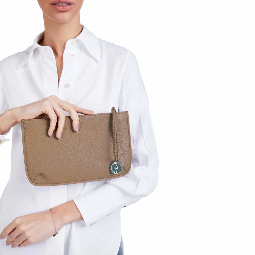 The Morphbag By GSK Bags Multi-Function Vegan Leather Clutch | Beige 6 The Morphbag By GSK Bags Multi-Function Vegan Leather Clutch | Beige