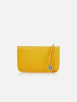 The Morphbag By GSK Multi-Function Vegan Leather Clutch | Mustard