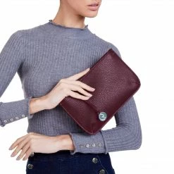 The Morphbag By GSK Multi-Function Vegan Leather Clutch | Burgundy 9 The Morphbag By GSK Multi-Function Vegan Leather Clutch | Burgundy