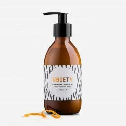 Ubiety Women's Vegan Gifts Under £30 Uplifting Vegan Hand Wash | Clementine & Spearmint 250ml
