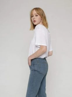 Vildnis Baikal Organic Cotton 70s Flare Jeans | Vintage Blue