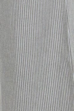 Vildnis Clothing Dueodde Organic Cotton Stripe Culottes | White & Grey