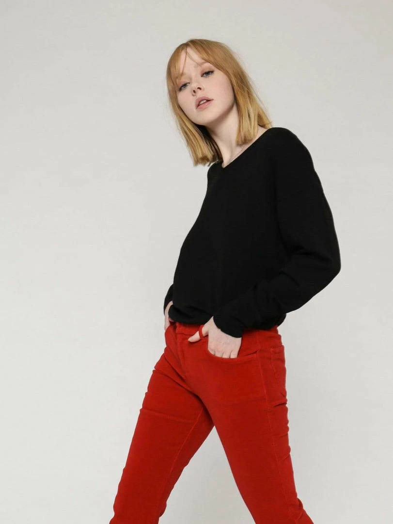 Vildnis Elqui Organic Cotton Corduroy Trousers | Red Clothing 4 Vildnis Elqui Organic Cotton Corduroy Trousers | Red Clothing