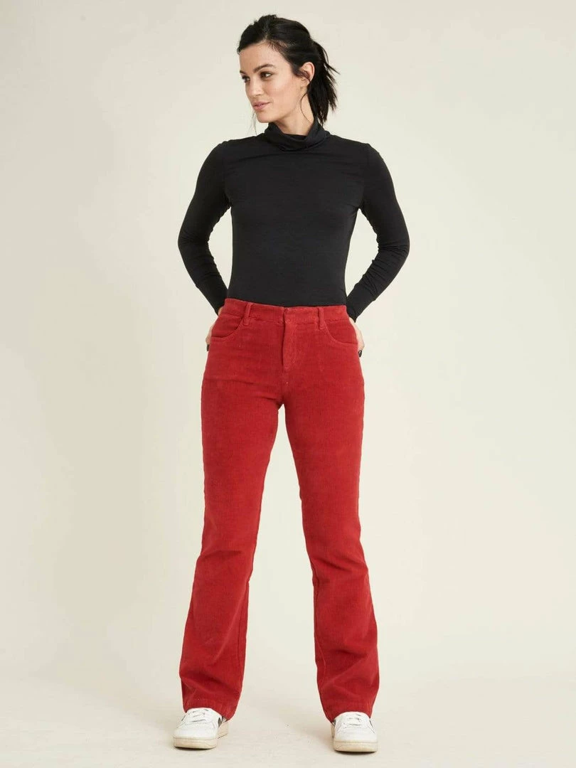 Vildnis Elqui Organic Cotton Corduroy Trousers | Red Clothing 8 Vildnis Elqui Organic Cotton Corduroy Trousers | Red Clothing