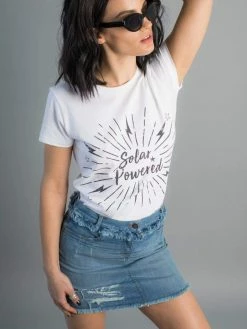 Vildnis Clothing Havasu Organic Cotton Short Denim Skirt | Mid Blue