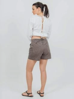 Vildnis Hillier Organic Cotton Shorts | Gunmetal Clothing