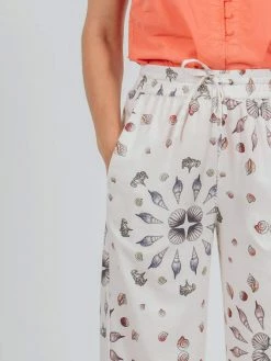 Vildnis Clothing Langamull TENCEL™ Vegan Silk Wide Leg Print Trousers