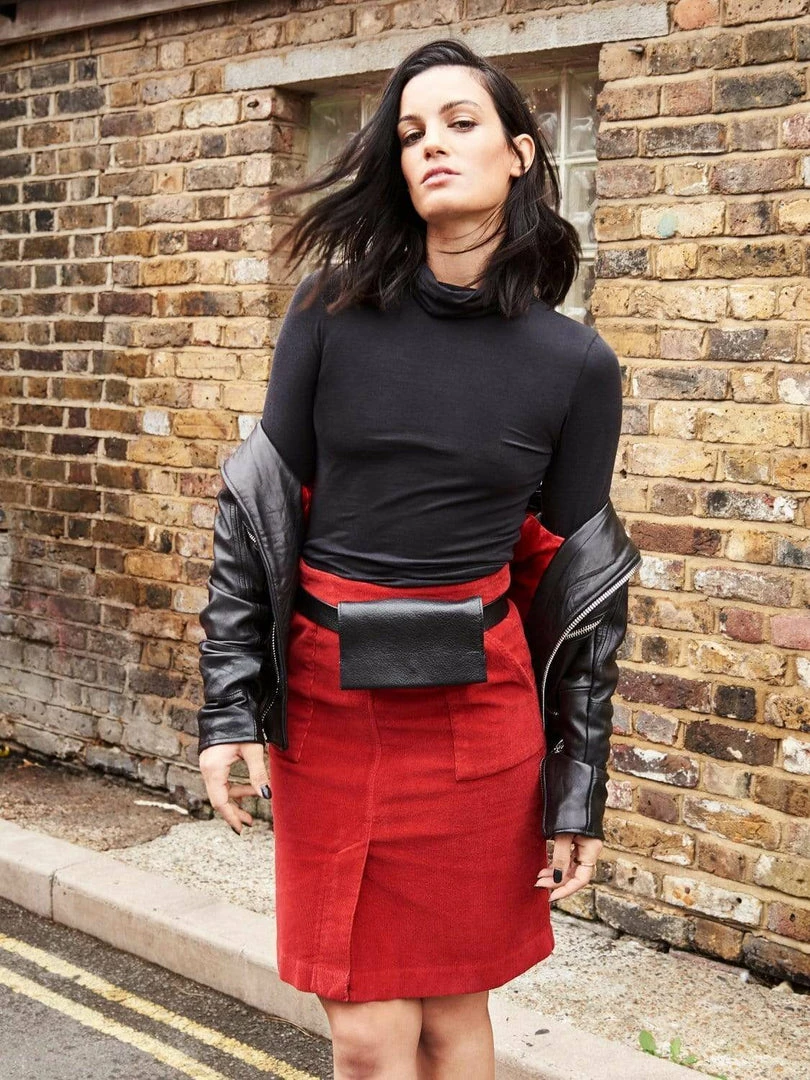 Vildnis Lauca Organic Cotton Corduroy Skirt | Red 8 Vildnis Lauca Organic Cotton Corduroy Skirt | Red