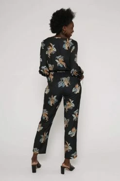 Vildnis Setouchi Woven Crepe Tiger Jumpsuit