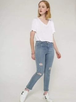 Vildnis Clothing Socotra Organic Cotton Skinny Jeans | Mid Blue