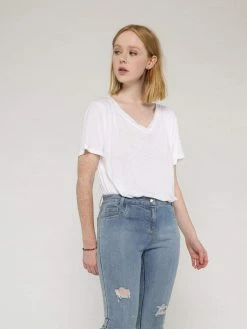 Vildnis Clothing Socotra Organic Cotton Skinny Jeans | Mid Blue