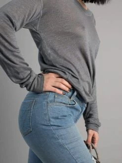 Vildnis Clothing Socotra Organic Cotton Skinny Jeans | Mid Blue