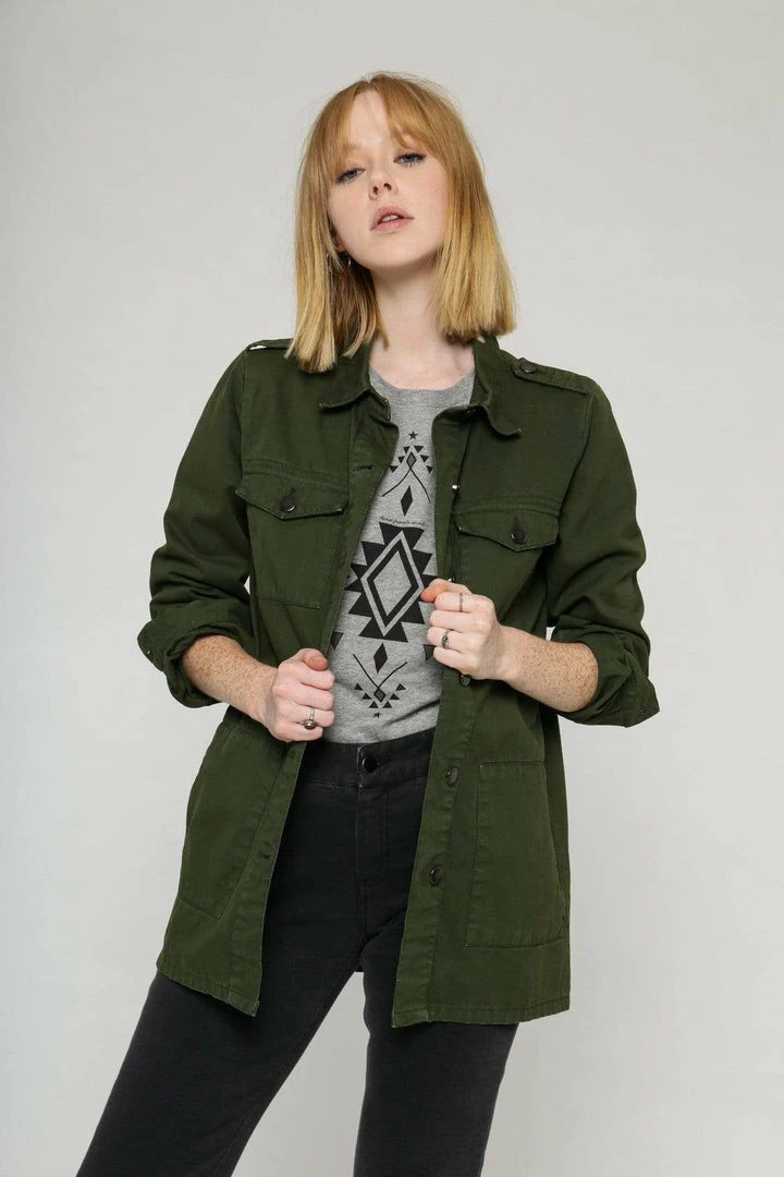 Vildnis Clothing Yosemite Organic Cotton Military Jacket | Green 6 Vildnis Clothing Yosemite Organic Cotton Military Jacket | Green