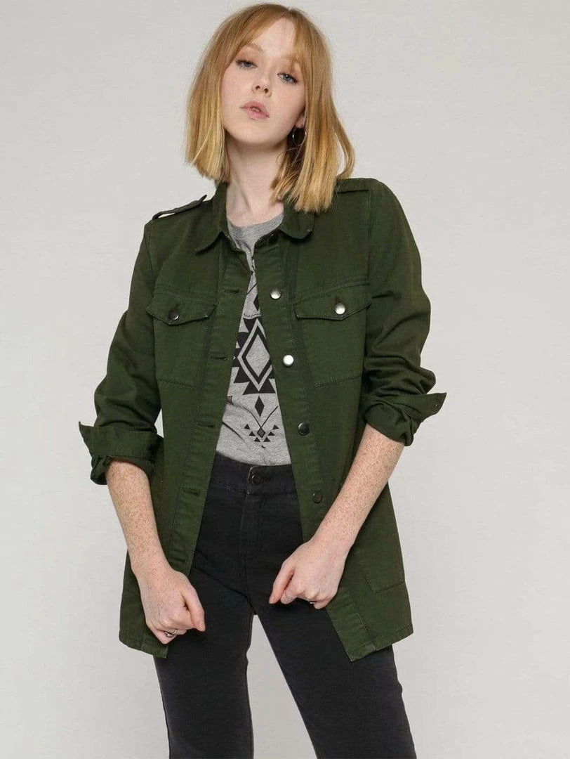 Vildnis Clothing Yosemite Organic Cotton Military Jacket | Green 3 Vildnis Clothing Yosemite Organic Cotton Military Jacket | Green