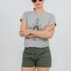 Vildnis Yucatan Organic Cotton Slim Fit Shorts | Green Clothing